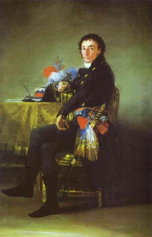 Francisco Jose de Goya Ferdinand Guillemardet French Ambassador in Spain.